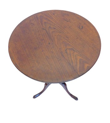 Lot 1172 - A George III mahogany occasional table, the...