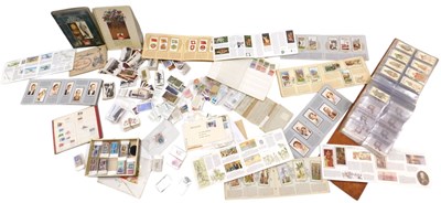 Lot 795 - A quantity of cigarette cards, stamps, tea...