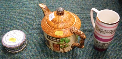 Lot 2162A - A Beswick ware teapot, millennium pot and lid,...