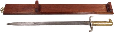 Lot 67 - A German 1871 pattern bayonet, by Weyersberg...