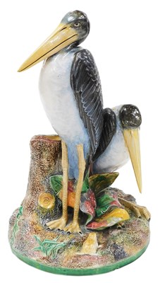 Lot 5 - A late 19thC brown Westhead Moore & Co....