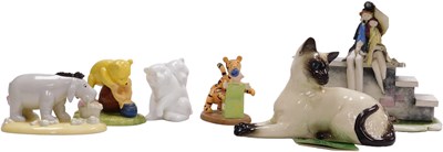 Lot 139 - A Zanpiva pottery figure group, of a couple...