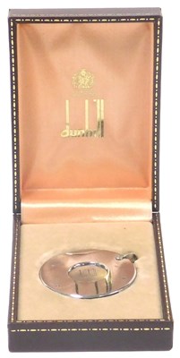 Lot 153 - A Dunhill stainless steel cigar cutter, of...
