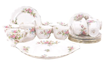 Lot 194 - A Royal Albert porcelain Moss Rose pattern...