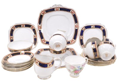 Lot 232 - A Royal Albert porcelain Trigo pattern part...