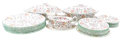 Lot 222 - A Minton porcelain Hadden Hall pattern part...