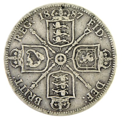 Lot 234 - A Queen Victoria 1887 florin.