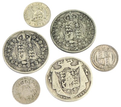 Lot 236 - A William IV silver half crown, dated 1835,...