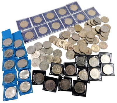 Lot 239 - A group of commemorative crowns, to include...