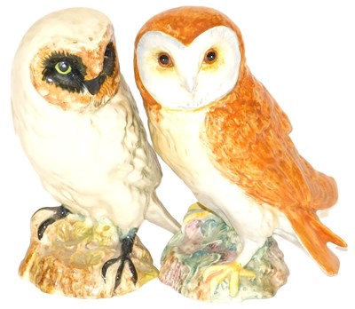 Lot 344 - A Beswick pottery figure of a barn owl, no...