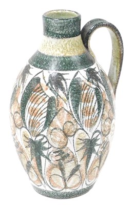 Lot 355 - A Bourne Denby pottery jug, designed by Glyn...