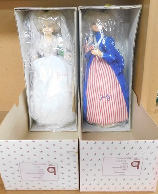 Lot 2008 - Two 1980s Brinn's Korean dolls, named Wagner's...