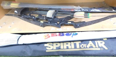 Lot 2015 - Two Petron crossbows, together with various...