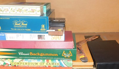 Lot 2039 - Various games, to include Backgammon, Trivial...