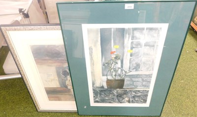 Lot 2058 - Annette Johnson. Summer Morning Geranium,...