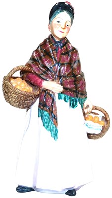 Lot 380 - A Royal Doulton figure modelled as The Orange...
