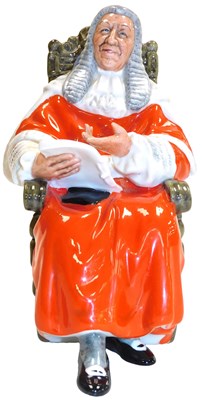 Lot 394 - A Royal Doulton figure modelled as The Judge...