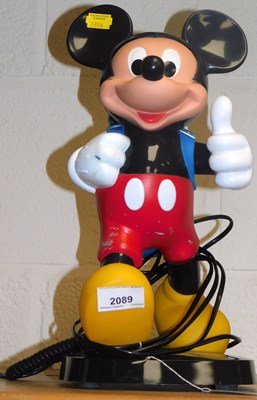 Lot 2089 - A Tele Concept novelty Mickey Mouse...