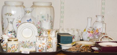 Lot 2099 - A group of decorative ceramics, to include a...