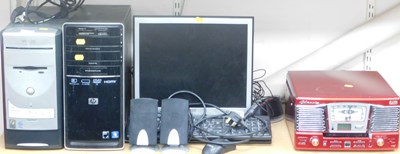 Lot 2116 - Computer equipment, to include two computer...