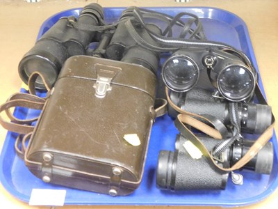 Lot 2121 - Various binoculars, to include Carl Zeiss,...