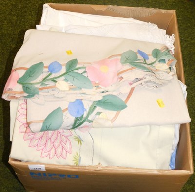 Lot 2169 - Table linen, to include some worker examples....