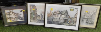 Lot 2182 - After J Flower. Scenes of Leicester, to...