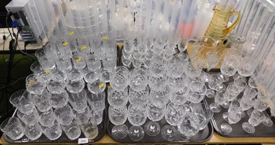 Lot 2205 - Various drinking glasses, to include long stem...