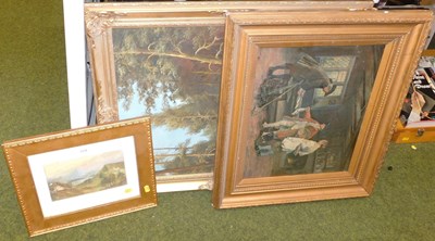 Lot 2230 - Early 20thC School. Scene depicting figures...