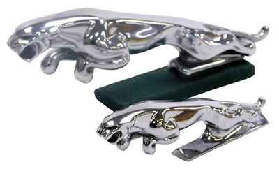 Lot 479 - A Jaguar chrome car mascot, number...