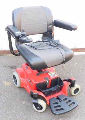 Lot 1027 - A Go Chair mobility chair, in red trim, with...