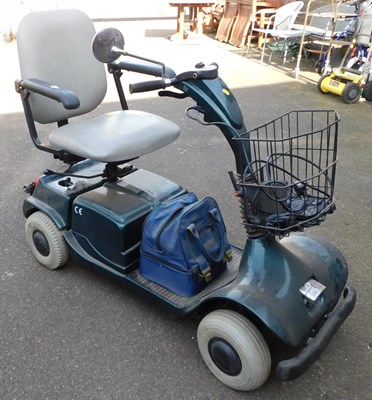 Lot 1029 - An Optiway mobility scooter, in green trim,...