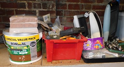 Lot 1046 - Various tools, etc., to include socket set,...