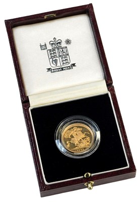 Lot 1 - An Elizabeth II full proof gold sovereign,...