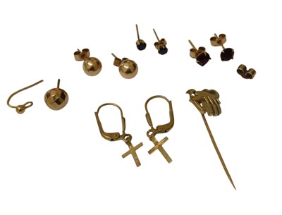 Lot 220 - A group of earrings, to include a pair of...