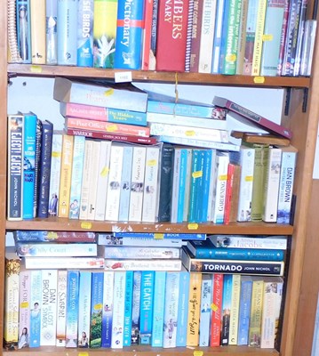 Lot 1182 - Various books, predominantly paperback fiction,...