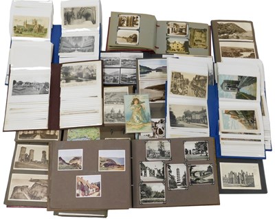 Lot 680 - Deltiology postcards, English topographical,...