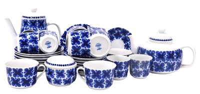 Lot 626 - A Rorstrand porcelain Mon Amie pattern tea and...