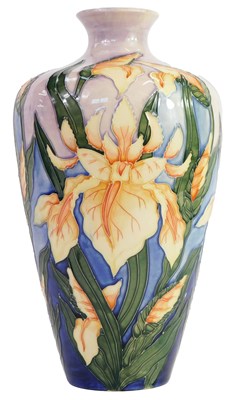 Lot 11 - A Moorcroft pottery vase decorated in the...