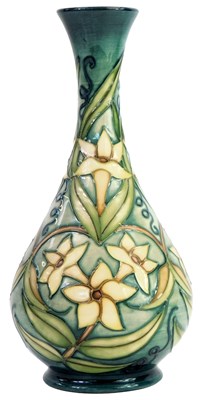 Lot 17 - A Moorcroft pottery vase decorated in the...