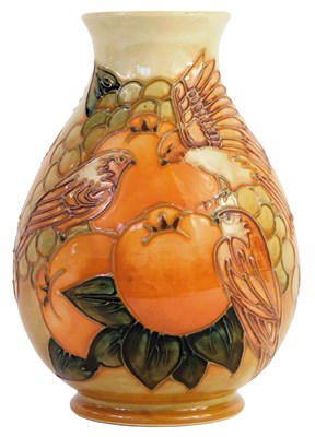 Lot 19 - A Moorcroft pottery vase decorated in the...