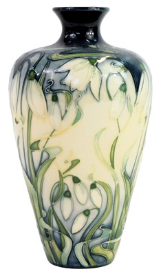 Lot 21 - A Moorcroft pottery vase decorated in the...