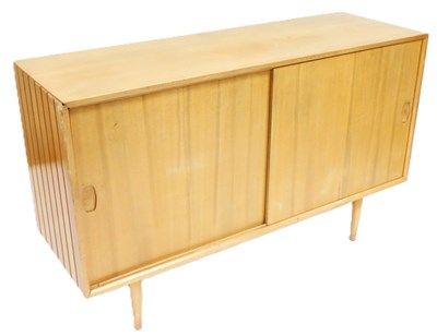 Lot 783 - A mid century Heal's light teak sideboard,...