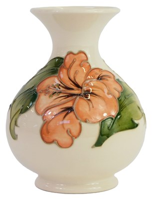 Lot 23 - A Moorcroft pottery vase decorated in the...