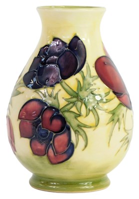 Lot 24 - A Moorcroft pottery vase decorated in the...