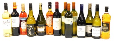 Lot 671 - Assorted red, white and rose wine, including...
