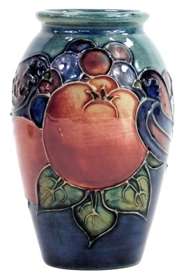 Lot 31 - A Moorcroft pottery vase decorated in the...