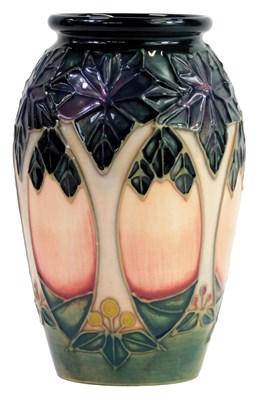Lot 32 - A Moorcroft pottery vase decorated in the...