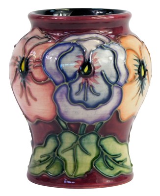 Lot 33 - A Moorcroft pottery vase decorated in the...