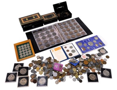 Lot 721 - English silver and copper coinage, including...